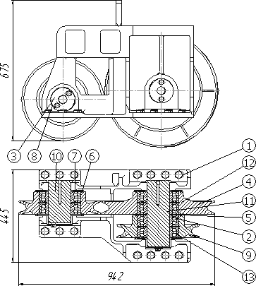 Чертеж сбш 250